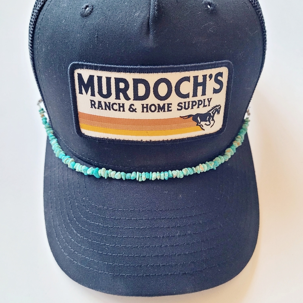 Turquoise Trucker Hat Chain